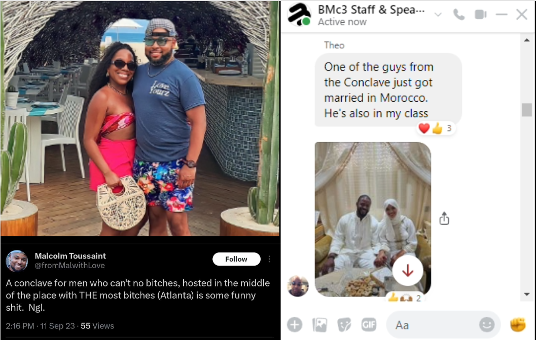 MR. FOR HARRIET TALKS SMACK ABOUT THE BLACK MANOSPHERE CONCLAVE, GETS REKT'D INSTEAD - DOH! LMAO!!!