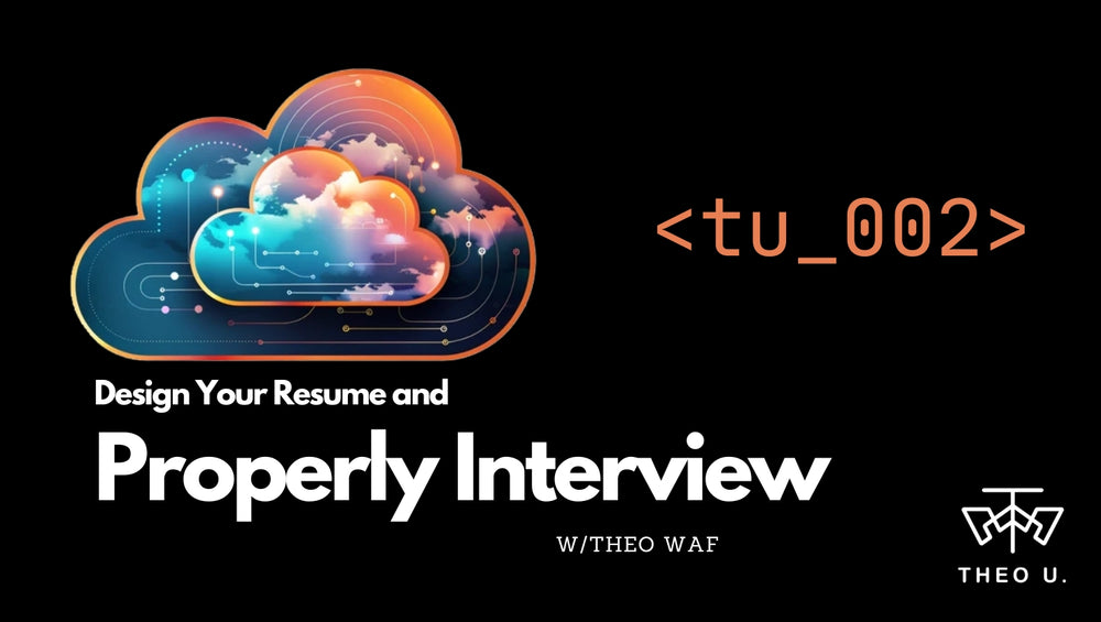 Design Your Resumé & Properly Interview in IT, TU002