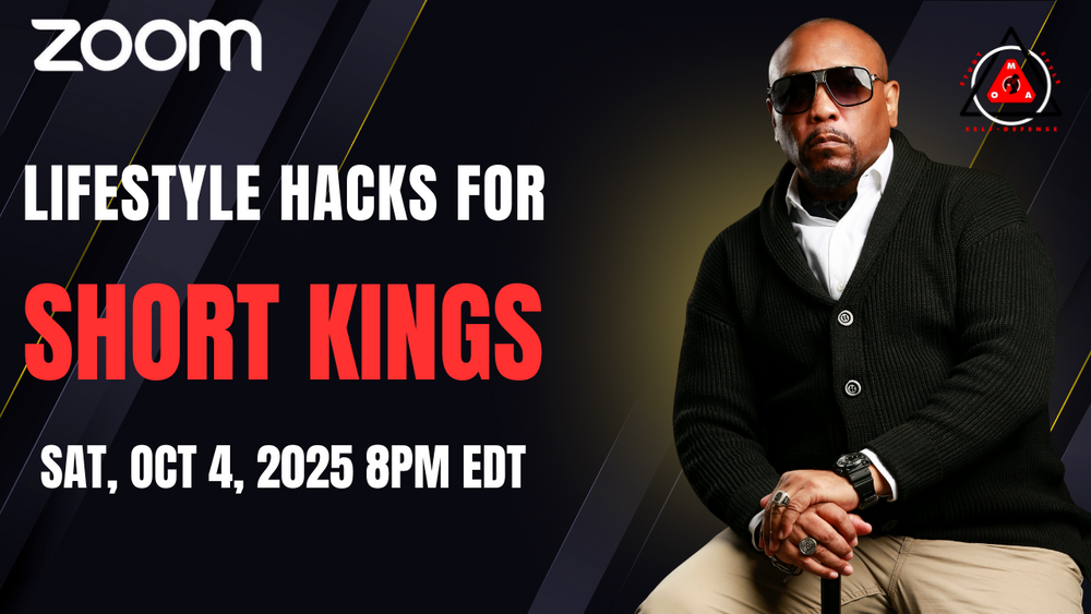 Lifestyle Hacks For Short Kings webinar & replay, w/Obsidian
